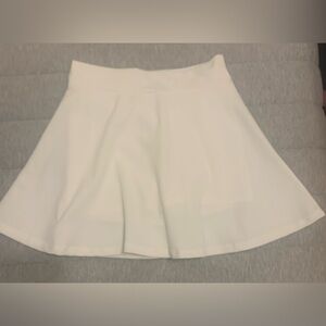 Classic White Tennis Skirt